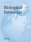 BIOLOGICAL INVASIONS杂志封面